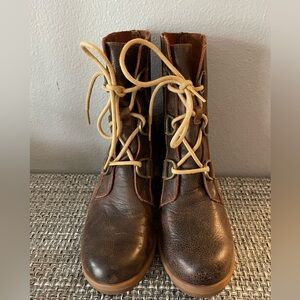 Sorel Brown Leather Joan of artic Boots